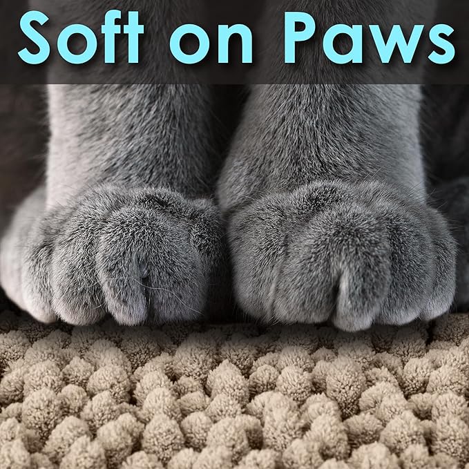 CatGuru Cat Litter Mat, Extra Large, Waterproof Litter Box Mat, Non Slip Kitty - Image 4