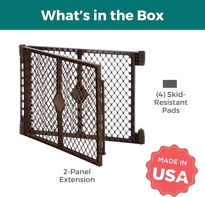 MyPet 2-Panel Extension for Petyard Passage: Made in USA. Freestanding. - Image 3