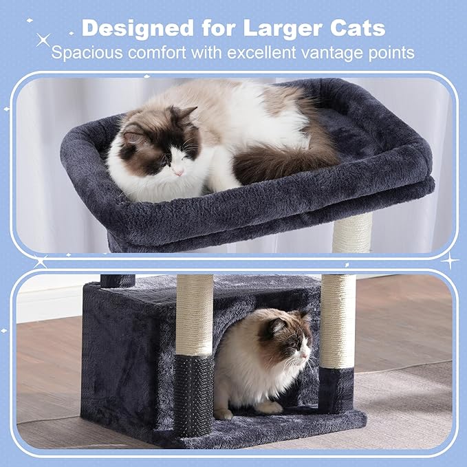Hey-brother Cat Tree Tower, Scratching Posts - Image 7