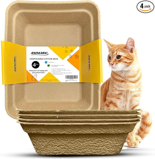 Disposable Litter Boxes by Animaru