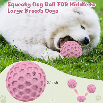 Tough Dog Chew Toys for Aggressive Chewers, Indestructible Dog Balls for - Image 2