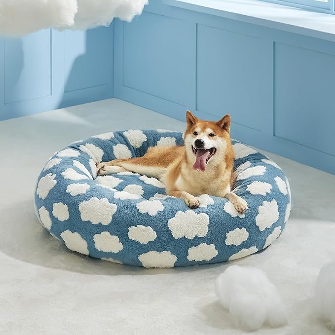 Lesure Shown on TV Donut Dog Beds Large Size Dog - Image 2