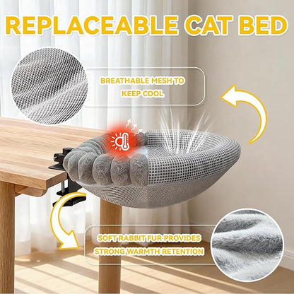20"x16" Rotatable Foldable Cat Desk Bed - Image 5