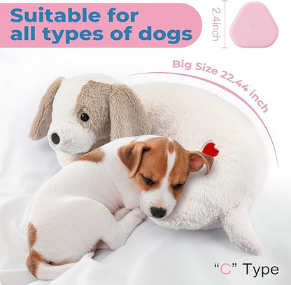 Moropaky Heartbeat Puppy Toy for Dogs, Heartbeat Stuffed Animal for Anxiety - Image 7