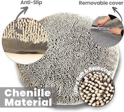 Muddy Mat® Cloud K-9 Bed for Dogs & Cats, Soft & Relaxing Donut Dog Bed - Image 2