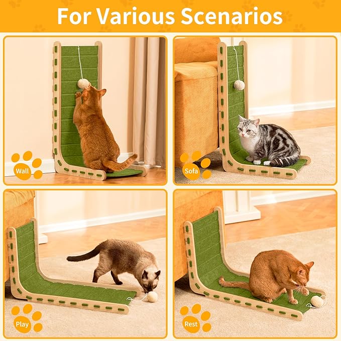 Cat Scratch Pad Felt Cat Scratcher - Image 7