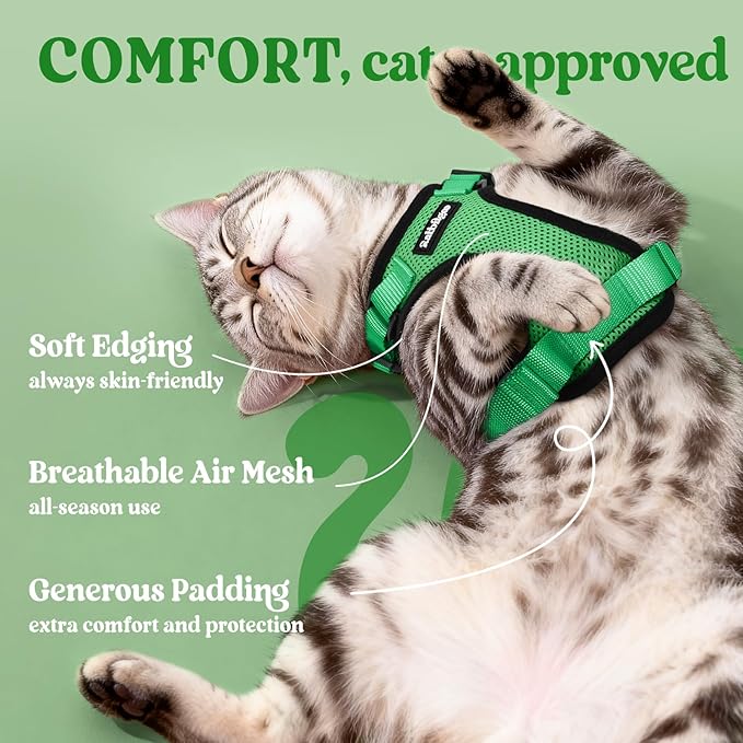 rabbitgoo Cat Harness and Leash Set, Escape Proof Kitten Harness - Image 4