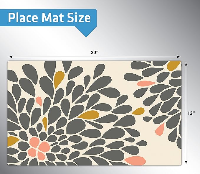 Drymate Pet Bowl Placemat, Dog & Cat Food Feeding Mat - Image 3