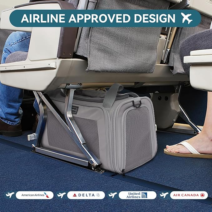 PETSFIT Cat Carrier Airline Approved, Soft Carrier - Image 2