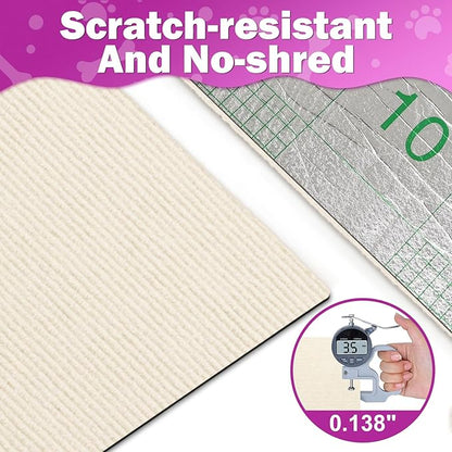 ENONCI Anit Cat Scratch Couch Furniture Protector, 78.7x15.8 Cat Wall Corner - Image 5