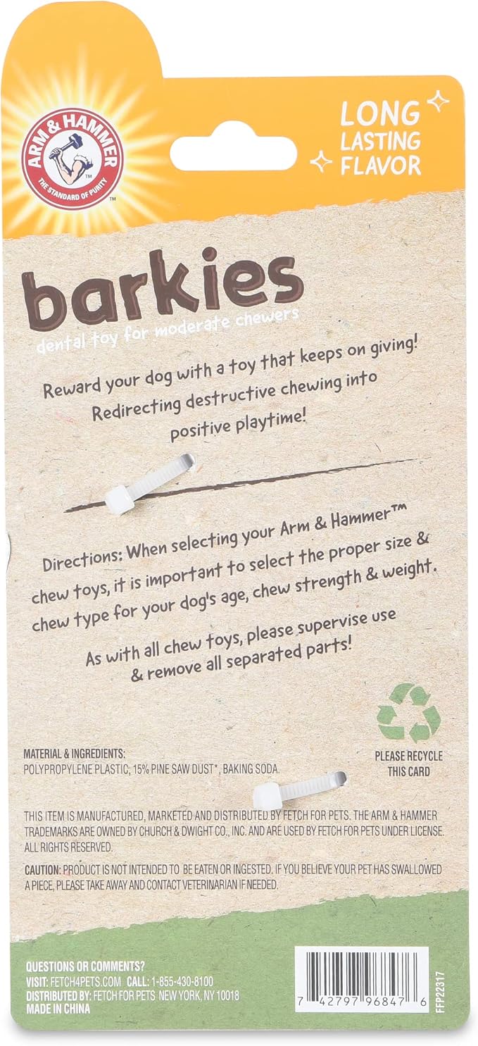 Arm & Hammer for Pets Barkies Tree Branch Compressed Wood Collection, 8 Inch - Image 9