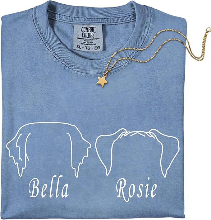Custom Dog Mom Shirt Personalized Dog Ears Sweatshirt - Image 7