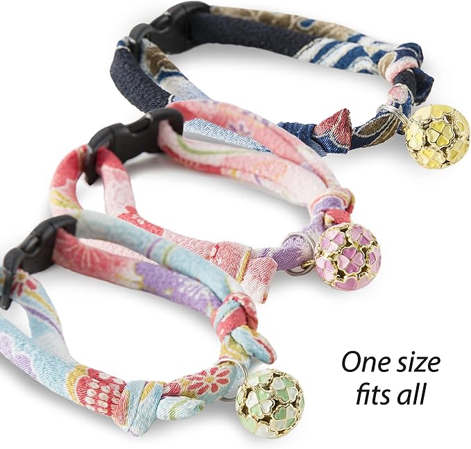 Necoichi Chirimen Cat Collar - Image 7