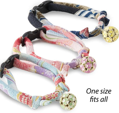 Necoichi Chirimen Cat Collar - Image 7