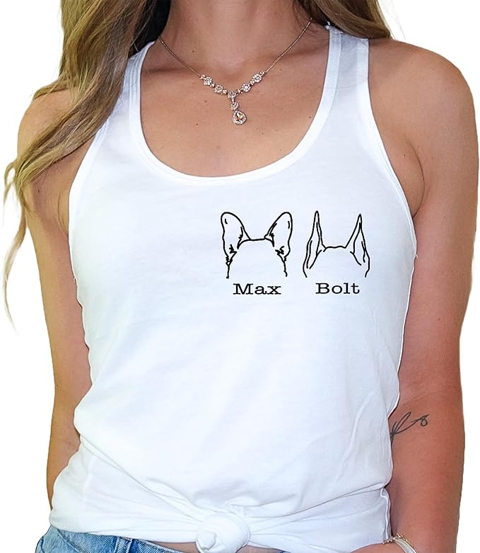 Custom Dog Mom Shirt Personalized Dog Ears Sweatshirt - Image 9