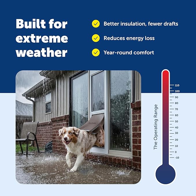 PetSafe Extreme Weather Sliding Glass Pet Door - Image 7