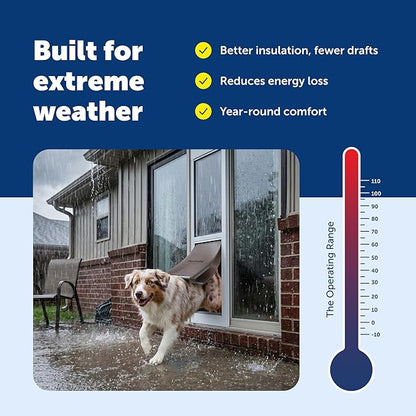 PetSafe Extreme Weather Sliding Glass Pet Door - Image 7