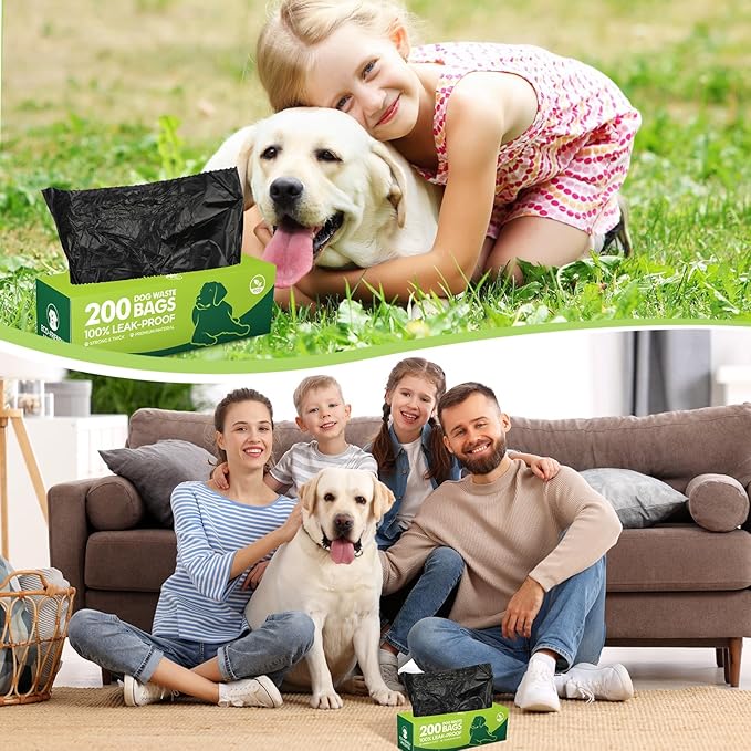 Sherr 10 Boxed Rolls 2000 Counts Dog Poop Bags Bulk Leak Proof Dog Doggy Poop - Image 5