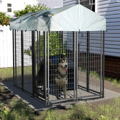 LEMBERI 6x4x6 FT Outdoor Dog Kennel - Image 7