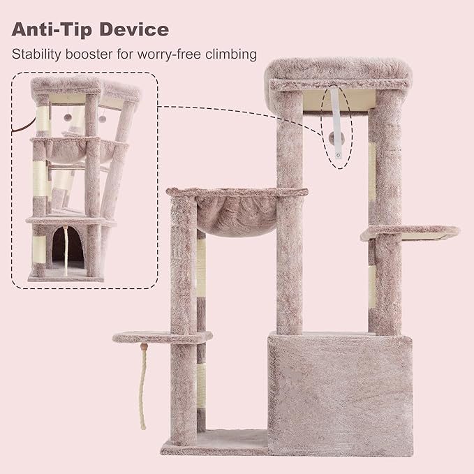 Heybly Heavy Duty Cat Tree, Tower - Image 8