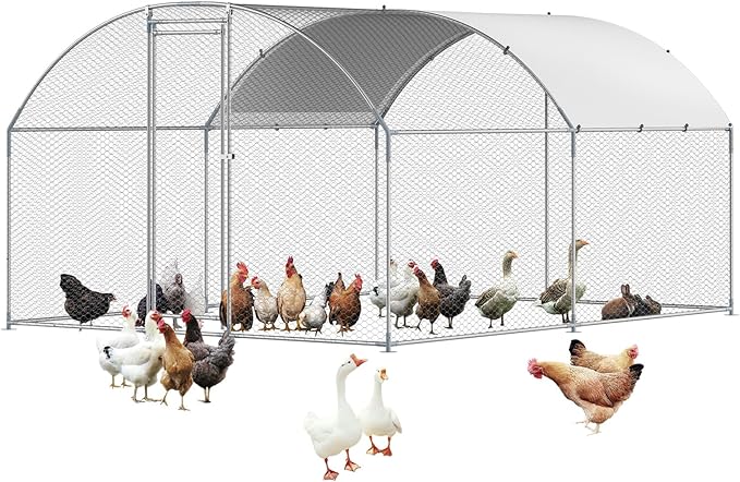 VEVOR Large Metal Chicken Coop by VEVOR