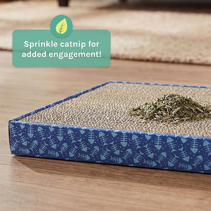 Kitty City 5-Pack XL Double Sided Corrugate Cat Scratcher Pads - Image 4