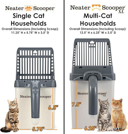 Neater Pet Brands Neater Scooper XL Cat Litter Scoop, 15 Refill Bags – - Image 2