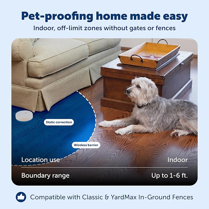 PetSafe Pawz Away Indoor Wireless Pet Barrier, Electric Training System - Image 3