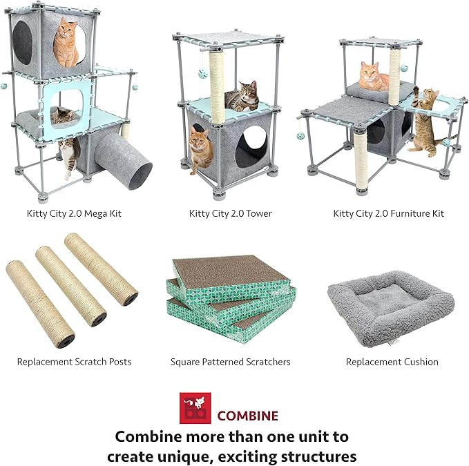Kitty City Cat Furniture Accessories Cat Scratching Post Replacement and Only - Image 3