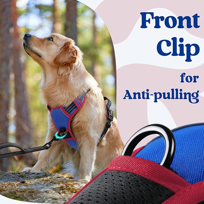 rabbitgoo Dog Harness Medium Sized, No Pull Easy On & Off - Image 6