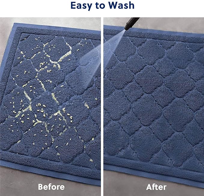 WePet Cat Litter Box Mat, Kitty Premium PVC Pad, Durable Trapping Rug, - Image 6