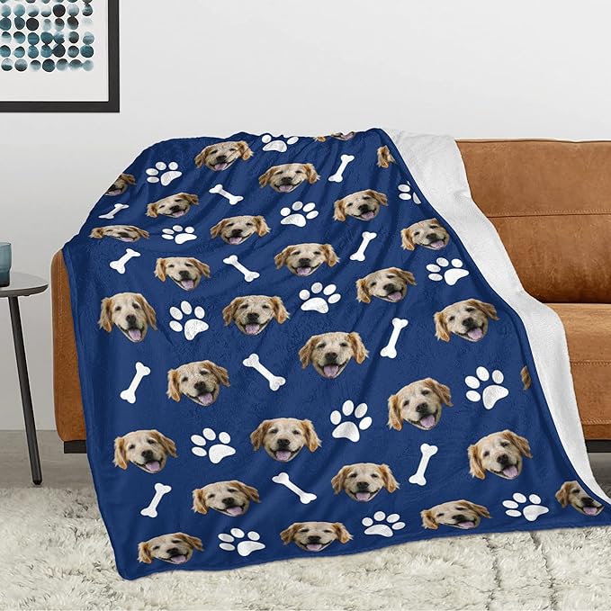 Custom Dog Memorial Blanket - Image 2