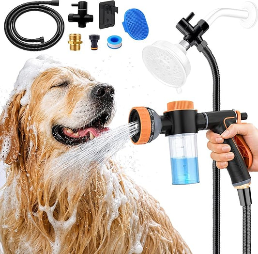Dog Washing Hose Attachment for Pet Bathing by AYBBSHOW