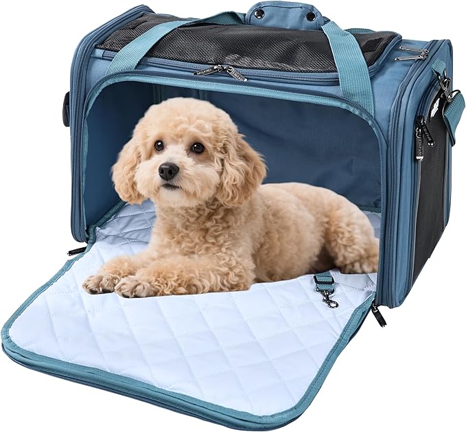 EliteField Deluxe Soft-Sided Pet Carrier, Travel Bag by EliteField