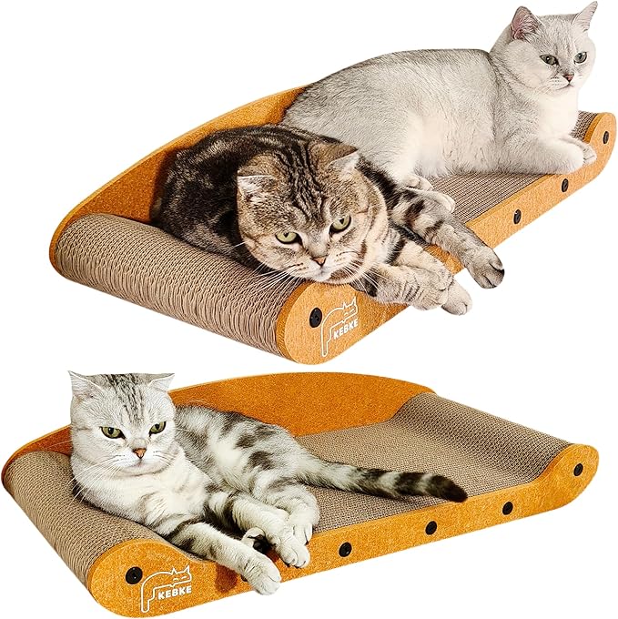Cat Scratcher Bed 27 Inch Cat Couch Scratcher &16 Inch Cat Scratch Box - Image 5