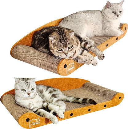 Cat Scratcher Bed 27 Inch Cat Couch Scratcher &16 Inch Cat Scratch Box - Image 5