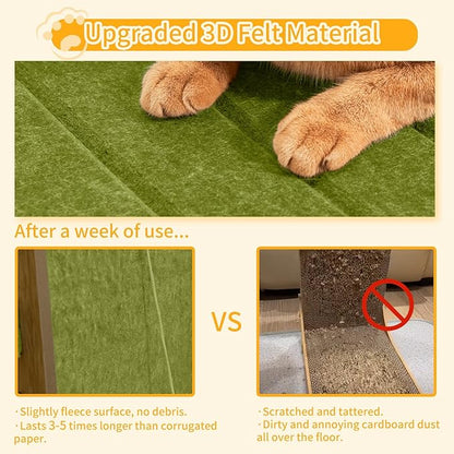 Cat Scratch Pad Felt Cat Scratcher - Image 2