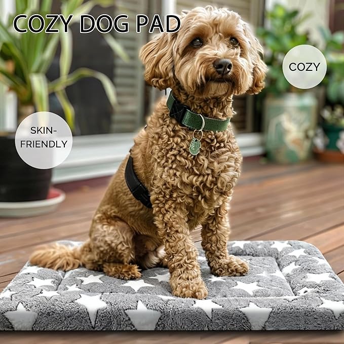 Dog Bed Mat, Reversible Crate Pad & Cute Dog Bed - Image 7