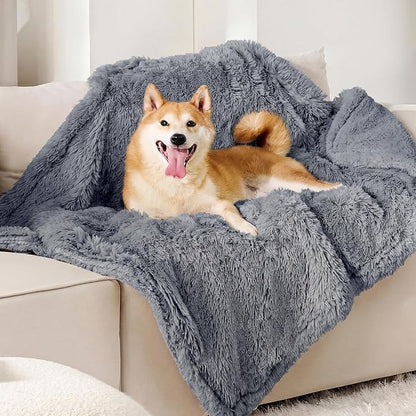 Bedsure Dog Blankets for Large Dogs, Fluffy Waterproof Dog Blanket for Couches by Unknown