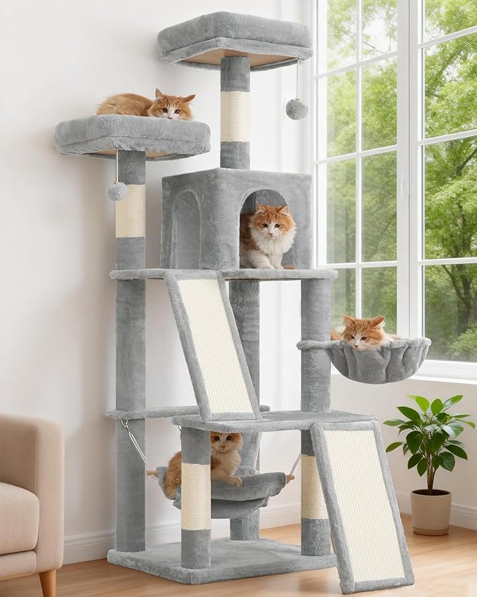 Gitelsnour Multi-Level Cat Tree by Gitelnour