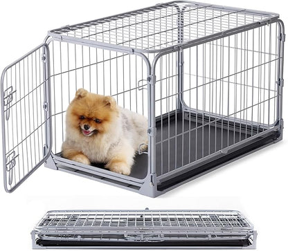 ZOMISIA Collapsible Dog Crate for Small Dogs by Zomisia