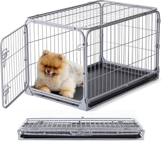 ZOMISIA Collapsible Dog Crate for Small Dogs by Zomisia