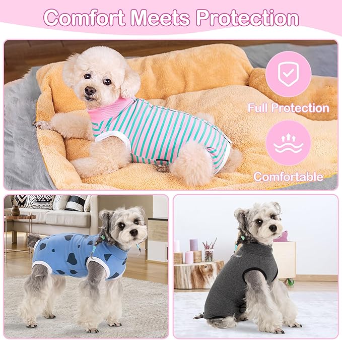 Coppthinktu Recovery Suit for Dogs After Surgery, Dog Onesie Surgery Recovery - Image 4