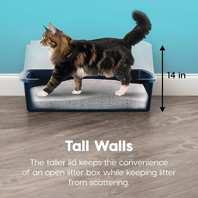 IRIS USA Cat Litter Box XX-Large Open Top - Image 4