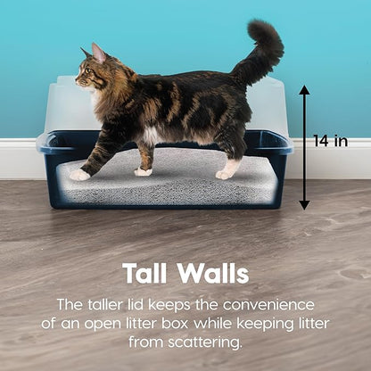 IRIS USA Cat Litter Box XX-Large Open Top - Image 4