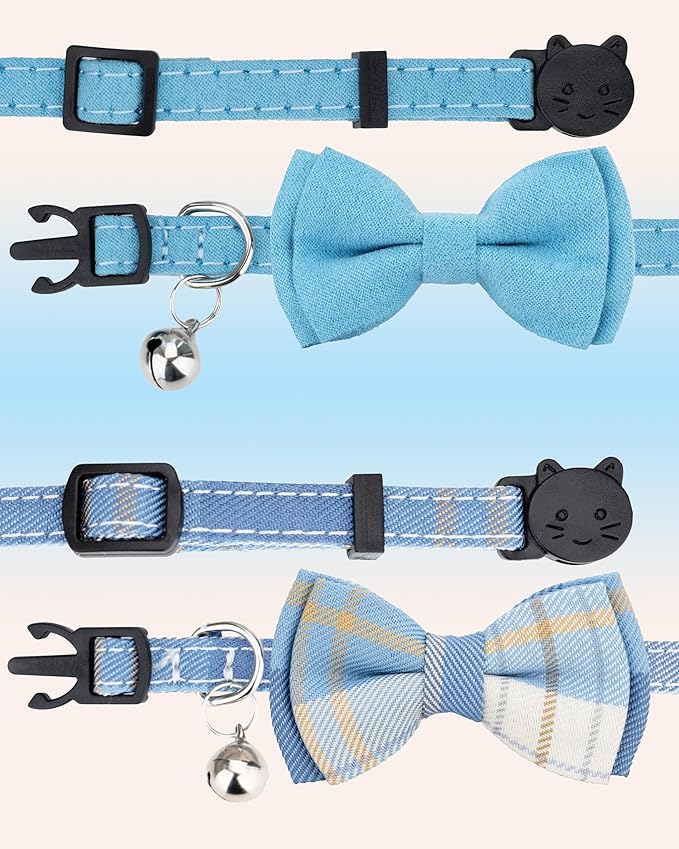 Cat Collar Breakaway Bowtie Safety - Image 3