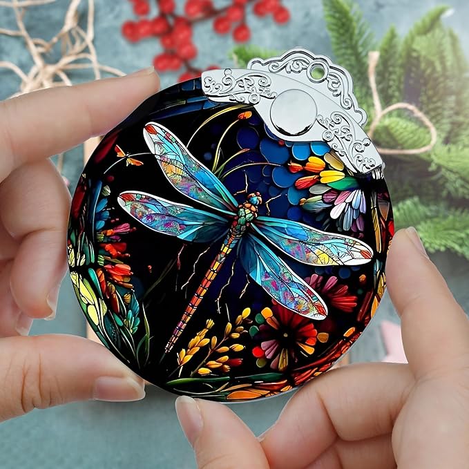 Jocidea Christmas Dragonfly Ornament - Image 3