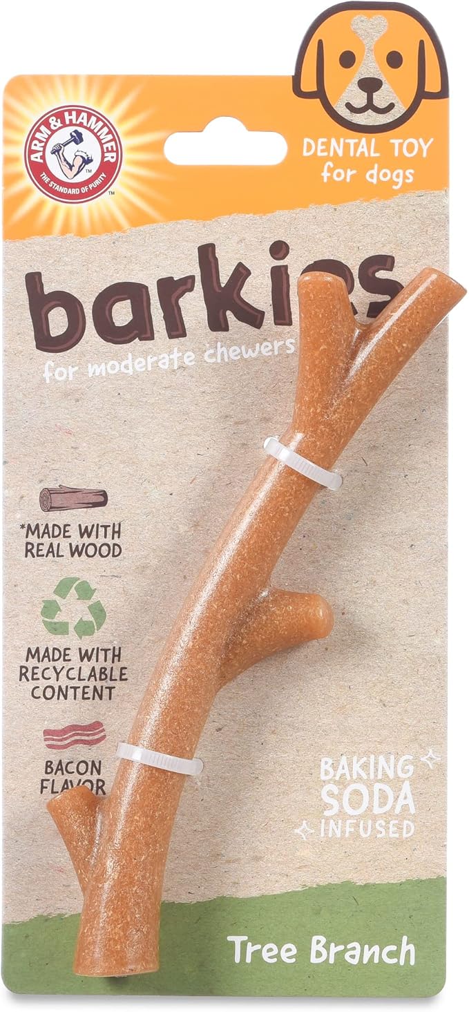 Arm & Hammer for Pets Barkies Tree Branch Compressed Wood Collection, 8 Inch - Image 8