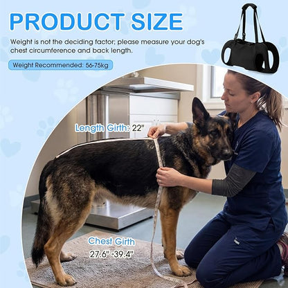 Shinylin Dog Carry Sling Emergency Backpack Pet Legs Support and Rehabilitation - Image 4