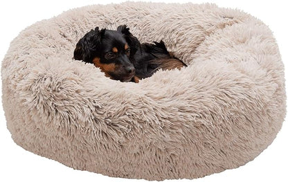 Furhaven 30" Round Calming Donut Dog Bed by FurHaven